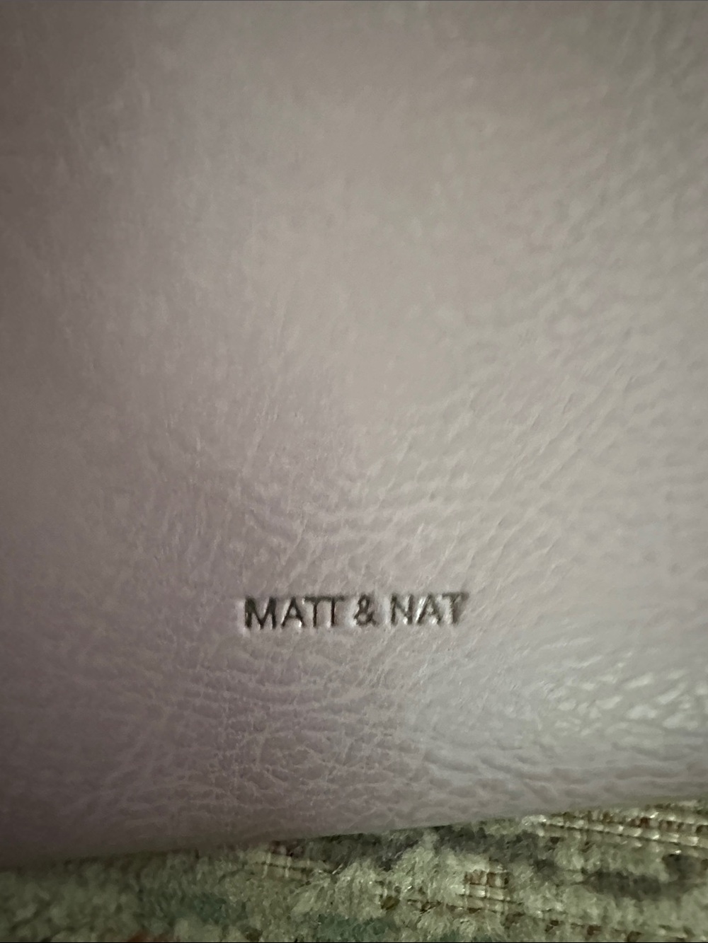 Matt & Nat Lavender Shoulder Tote with Adjustable Strap - Picture 4 of 8